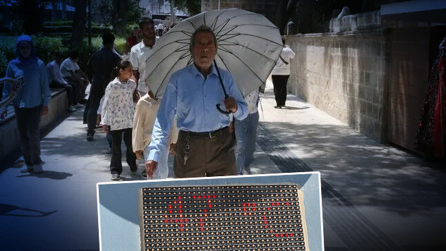 Şanlıurfa'da Termometreler 47 Dereceyi Gösterdi: Vatandaşlar Sıcakla Mücadelede