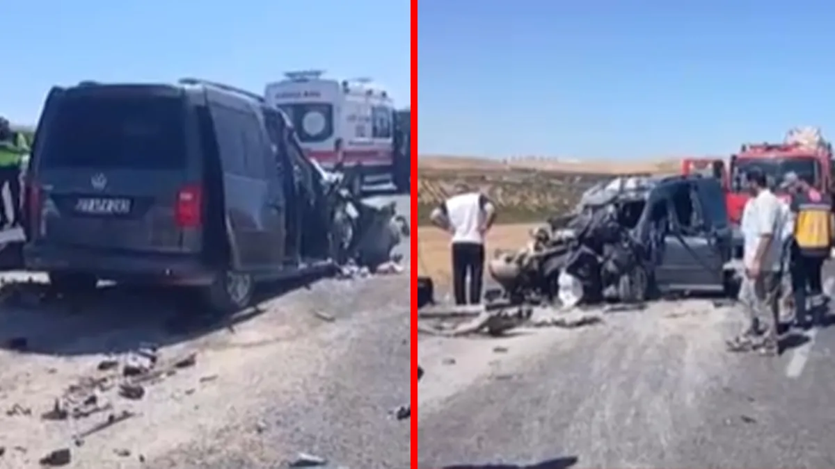 Şanlıurfa Bozova'da feci kaza: 4 ölü, 2 yaralı