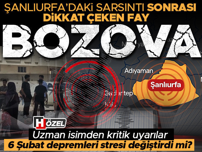 Şanlıurfa Depremi Sonrası Bozova Fayı Alarmı: Prof. Dr. Pampal'dan Kritik Uyarılar