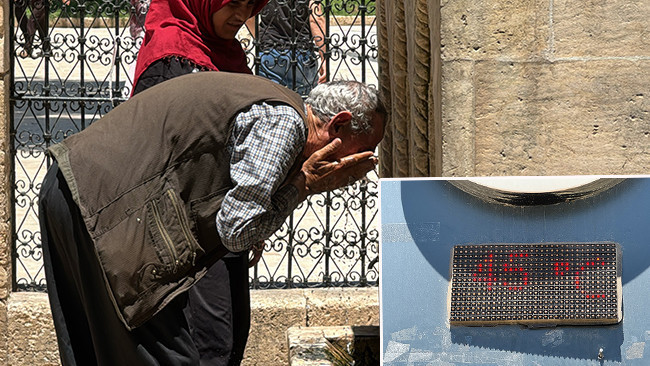 Şanlıurfa ve Diyarbakır'da Aşırı Sıcak: Termometreler 45 Dereceyi Gösterdi, Vatandaşlar Serinlemek İçin Parklara Akın Etti