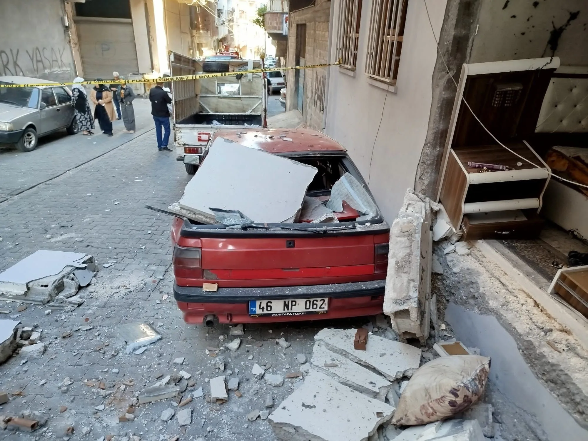 Şanlıurfa'da gaz sıkışması patlamaya yol açtı: 1 yaralı