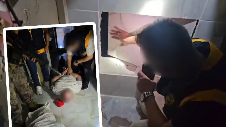 Şanlıurfa'da Gizli Bölmeye Saklanan Cinayet Şüphelisi Yakalandı