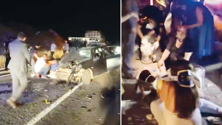 Şanlıurfa'da kafa kafaya çarpışma: 2 ölü 8 yaralı