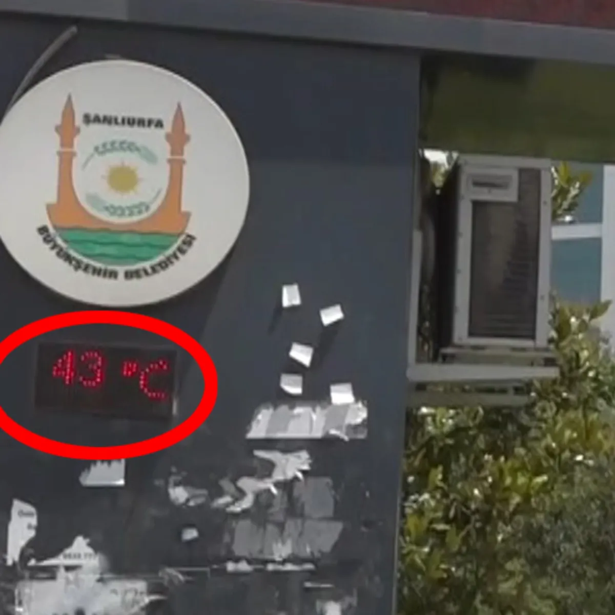 Şanlıurfa'da termometreler 43 dereceyi gösterdi, kavurucu sıcaklar etkili oluyor