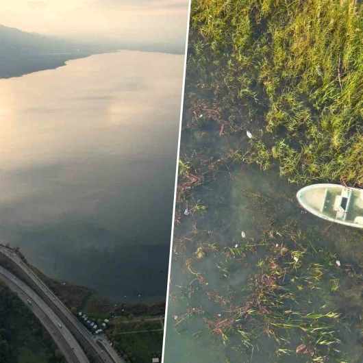 Sapanca Gölü'nde su seviyesi son iki yılın zirvesinde