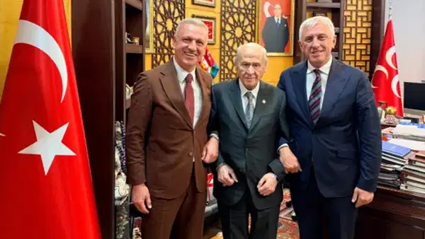Saral, Bahçeli'yi ziyaret etti: Sarallar-Şahinler barışı sonrası ilk adım