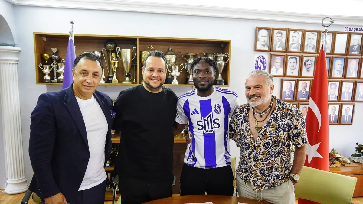 Sarıyer, Ganalı Stoper Joseph Attamah'ı Transfer Etti