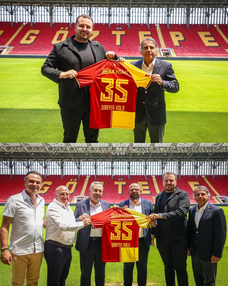 Sarıyer Kola Göztepe'nin Yeni Sponsorluğunu Üstlendi
