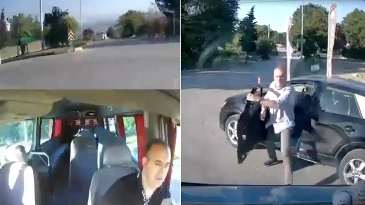 Savcı ve minibüs şoförünün trafik kavgası: İkisine de soruşturma