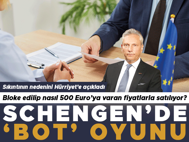 Schengen vizesi randevuları karaborsada: 500 Euro'ya satılıyor