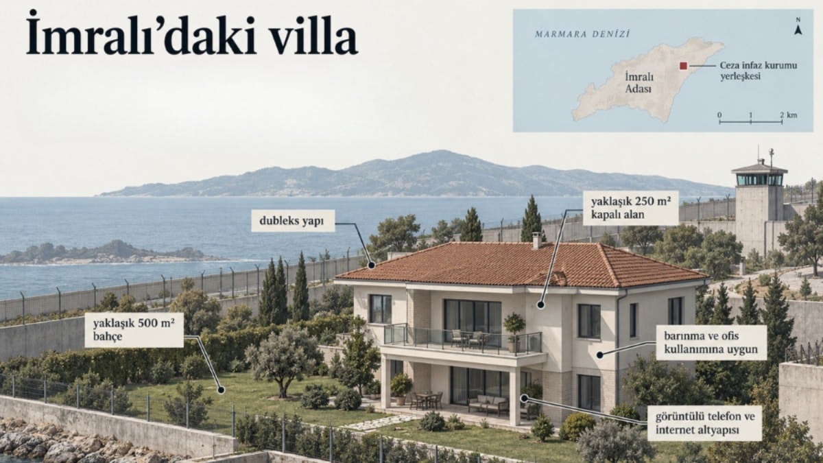Şehit ailesine harabe ev, Öcalan'a lüks villa