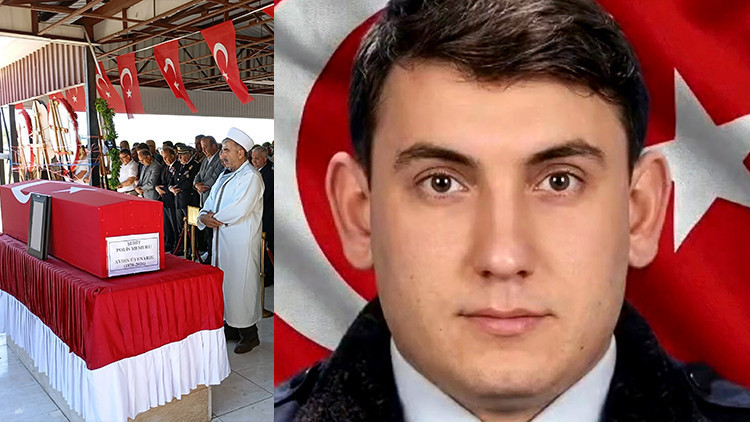Acı Şehit polis memuru Aydın Üyenarık son yolculuğuna uğurlandı