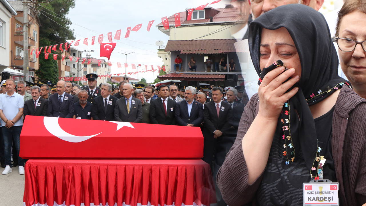 Şehit Uzman Çavuş Mehmet Demirbaş Samsun'da Son Yolculuğuna Uğurlandı