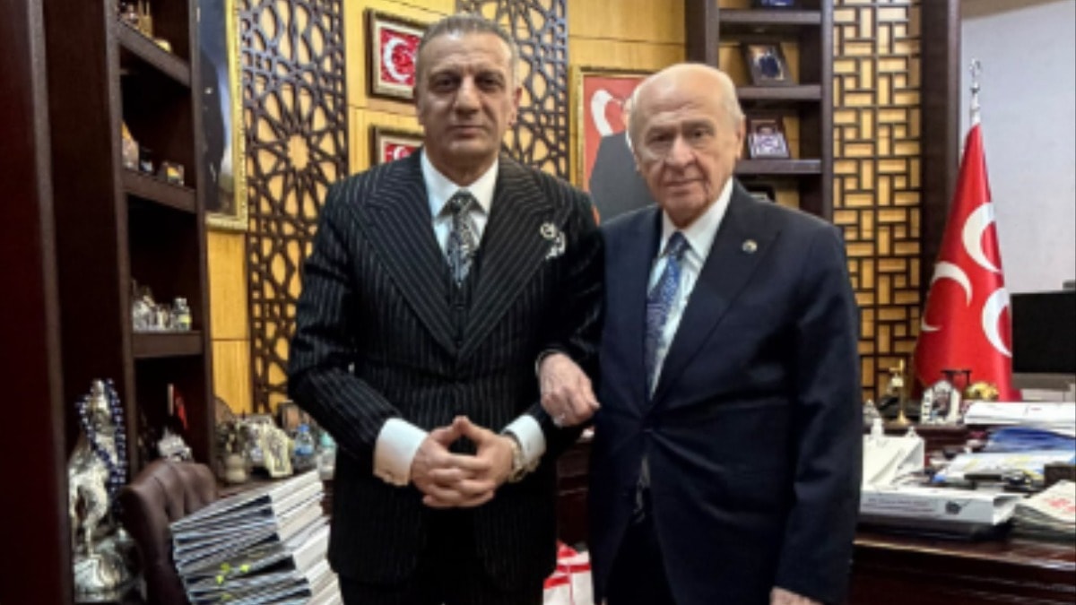 Selahattin Yılmaz Tahliye Sonrası Bahçeli'yi Ziyaret Etti
