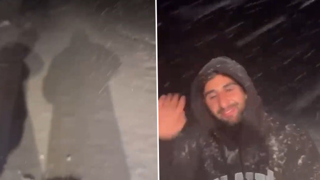 Selim'e mevsimin ilk karı düştü: Allahuekber yaylası beyaza büründü