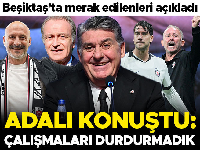 Serdal Adalı'dan Transfer Açıklaması: "Çalışmaları Durdurmadık