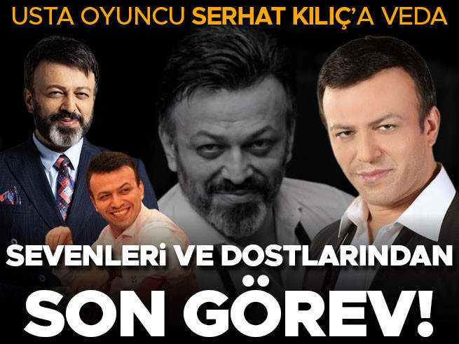Serhat Kılıç son yolculuğuna uğurlanıyor: Sanat dünyası Harbiye'de toplandı