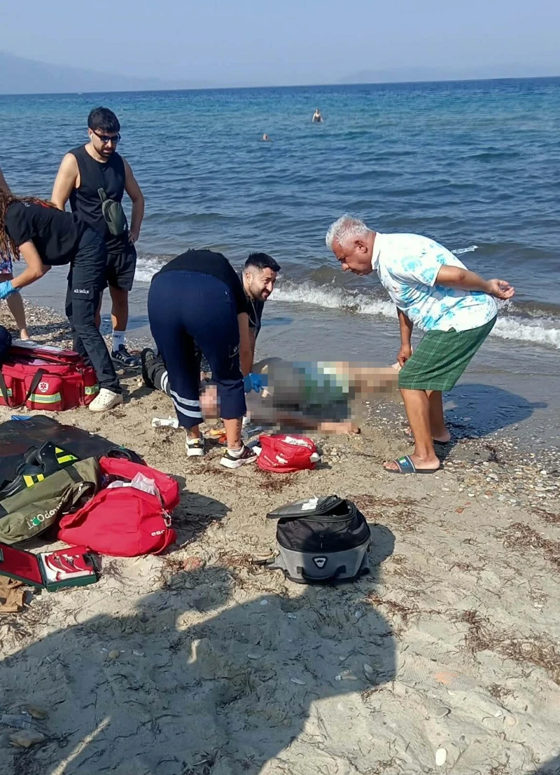 Serinlemek için girdiği denizde boğuldu: Emekli bankacı hayatını kaybetti