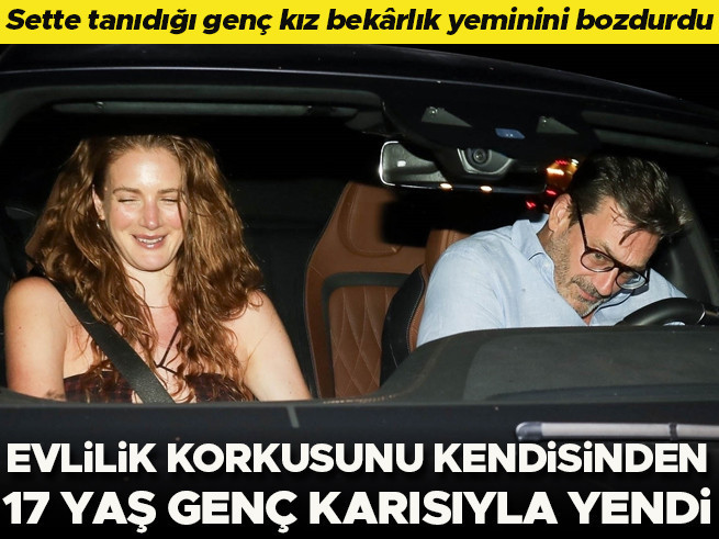 Sette tanıştığı güzel kız ona bekâr kalma yeminini bozdurdu: Evlilik korkusunu 17 yaş genç karısıyla yendi
