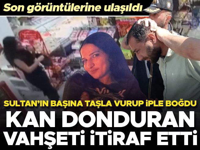Sevgilisini taşla vurup iple boğdu: Kan donduran itiraf