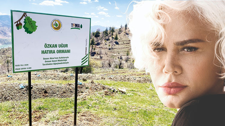 Sezen Aksu, vefat eden dostları için 10 bin fidanlık hatıra ormanı oluşturdu