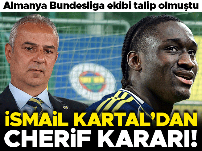 Sidiki Cherif için İsmail Kartal'dan Hamburg'a ret kararı