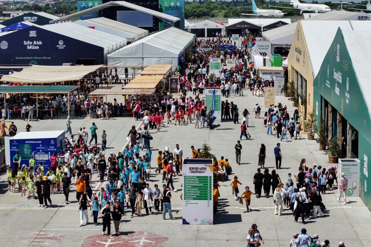 Sıfır Atık Festivali Atatürk Havalimanı'nda Başladı