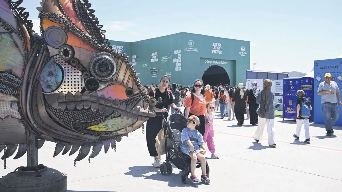 Emine Erdoğan'ın Himayesindeki Sıfır Atık Festivali İstanbul'da Başladı