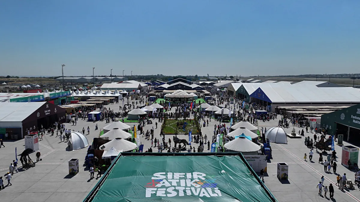 Sıfır Atık Festivali'nde rekor: 3 günde 400 bin ziyaretçi