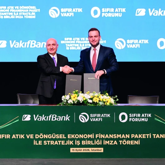 Sıfır Atık Vakfı'ndan 10 Milyar TL Finansman Hamlesi
