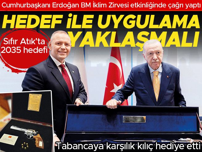 Sıfır Atıkta 2035 Hedefi: Erdoğan'dan BM Zirvesi'nde Kritik Çağrı