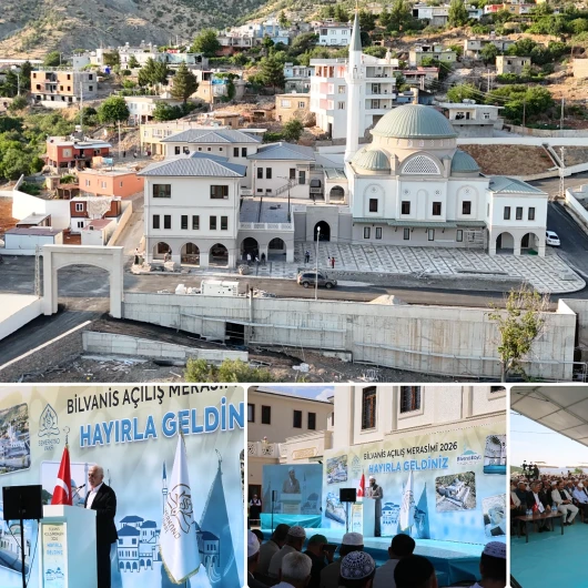 Siirt'te Bilvanis Camii ve Külliyesi hizmete açıldı