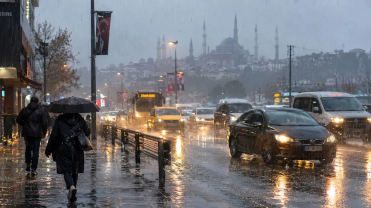 Siklonik Hava Dalgası İstanbul'u Vuruyor: Sıcaklık 8 Derece Düşecek
