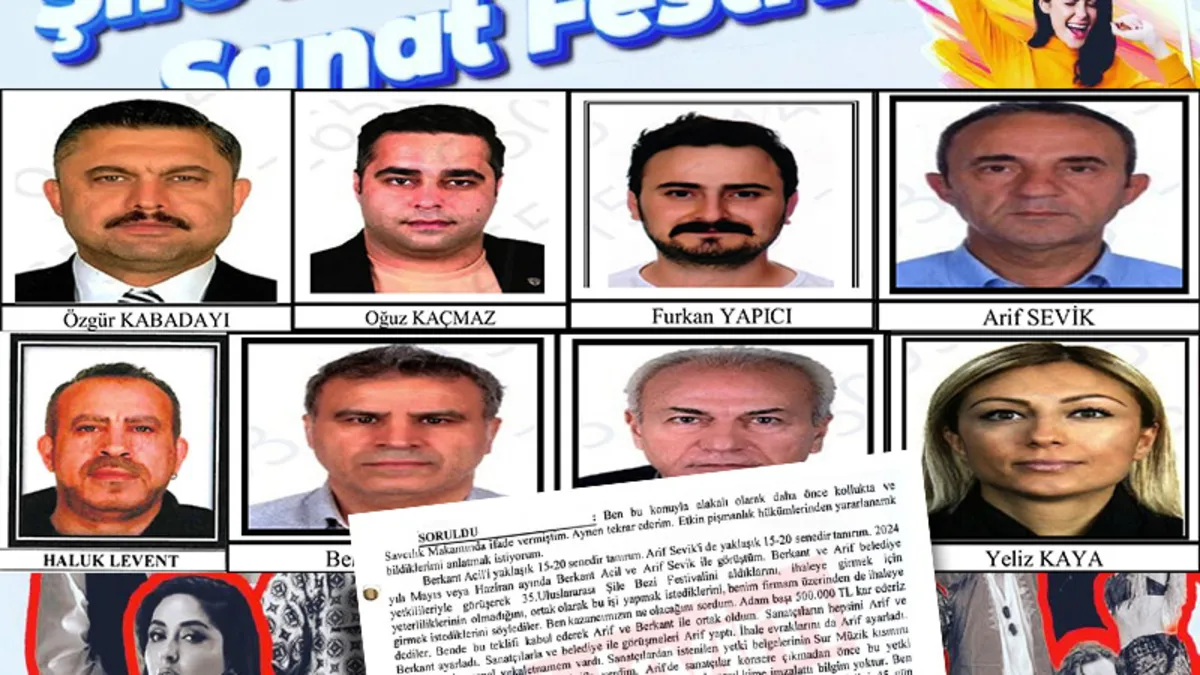 Şile Belediyesi'ndeki festival vurgununda Haluk Levent ve kardeşi soruşturması