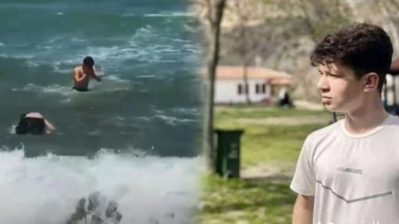 Şile'de boğulan Halil'in son görüntüleri ortaya çıktı