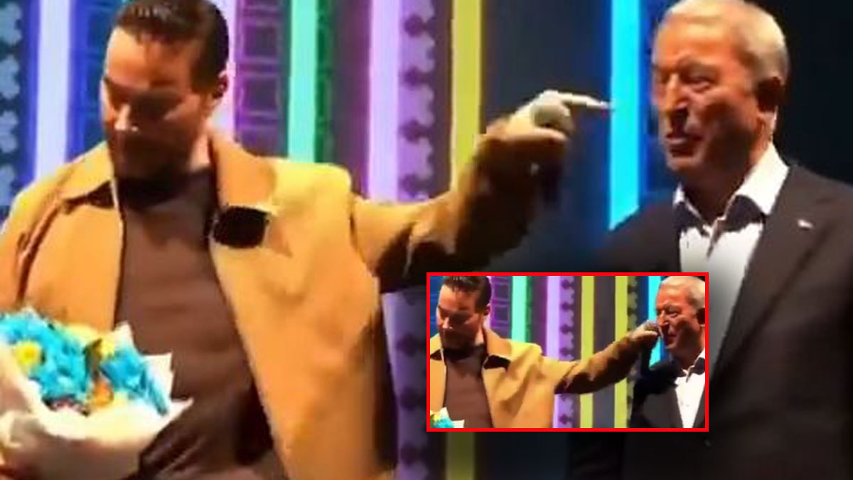 Sinan Akçıl Konserinde Talihsiz An: Eli Hulusi Akar'ın Yüzüne Çarptı