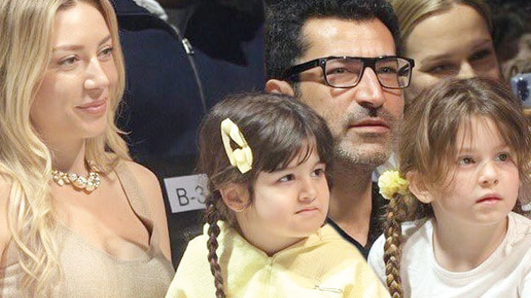 Sinem Kobal ve Kenan İmirzalıoğlu'nun kızları ilk kez görüntülendi