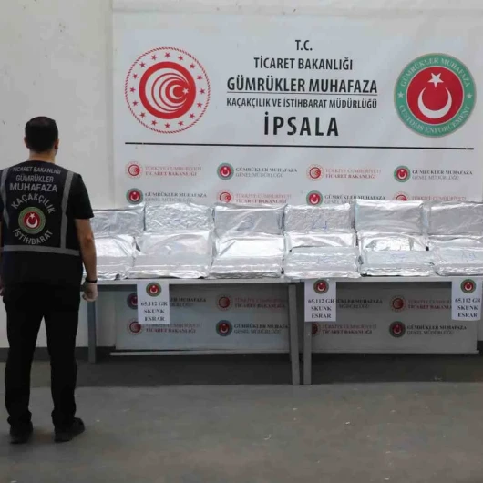 Sınırda 65 Kilo Uyuşturucu Ele Geçirildi