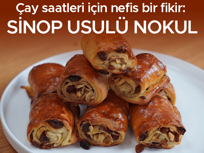 Sinop Usulü Nokul Tarifi: Cevizli ve Tarçınlı Nefis Çörek