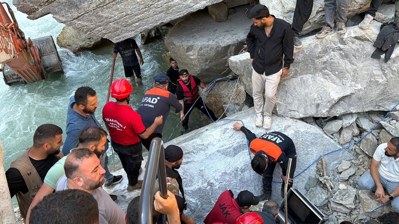 Şırnak'ta Çayda Kaybolan Erkan Sak'ı Arama Çalışmaları 5. Günde Devam Ediyor