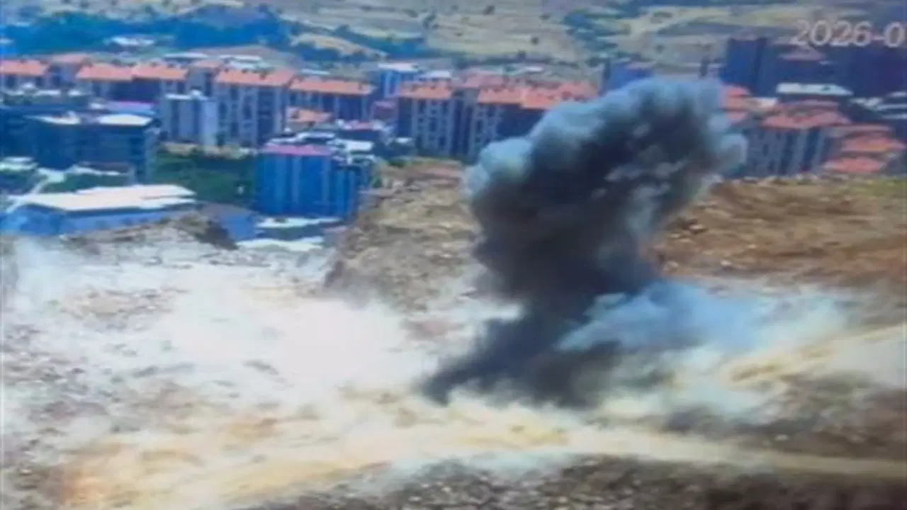 Şırnak'ta şantiye alanında roketatar mühimmatı bulundu, imha edildi