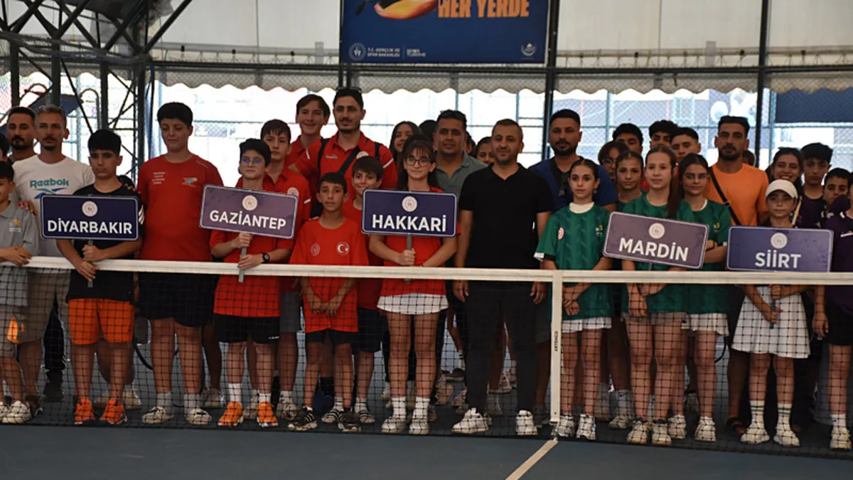 Şırnak'ta ANALİG Tenis 1. Etap Heyecanı Başladı