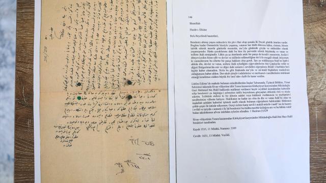 Sivas Hafıza Merkezi'nden tarihi görev: 113 yıl sonra mektuplar sahiplerine ulaştı