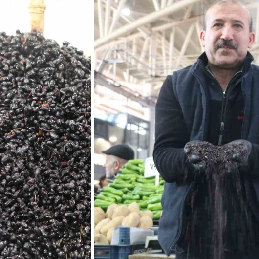 Sivas'ın Kara Elması Karamuk: Sadece 1 Ay Tezgahta, Kilosu 100 TL