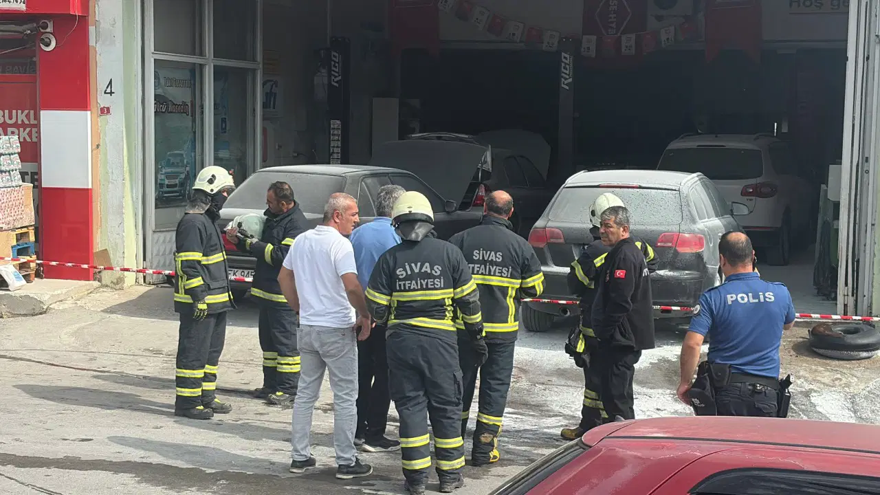 Sivas’ta LPG Dönüşüm Servisinde Patlama: 5 Yaralı