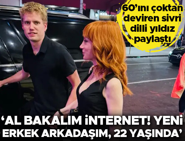 Sivri dilli komedyen 22 yaşındaki erkek arkadaşını tanıttı: 'Buyurunuz