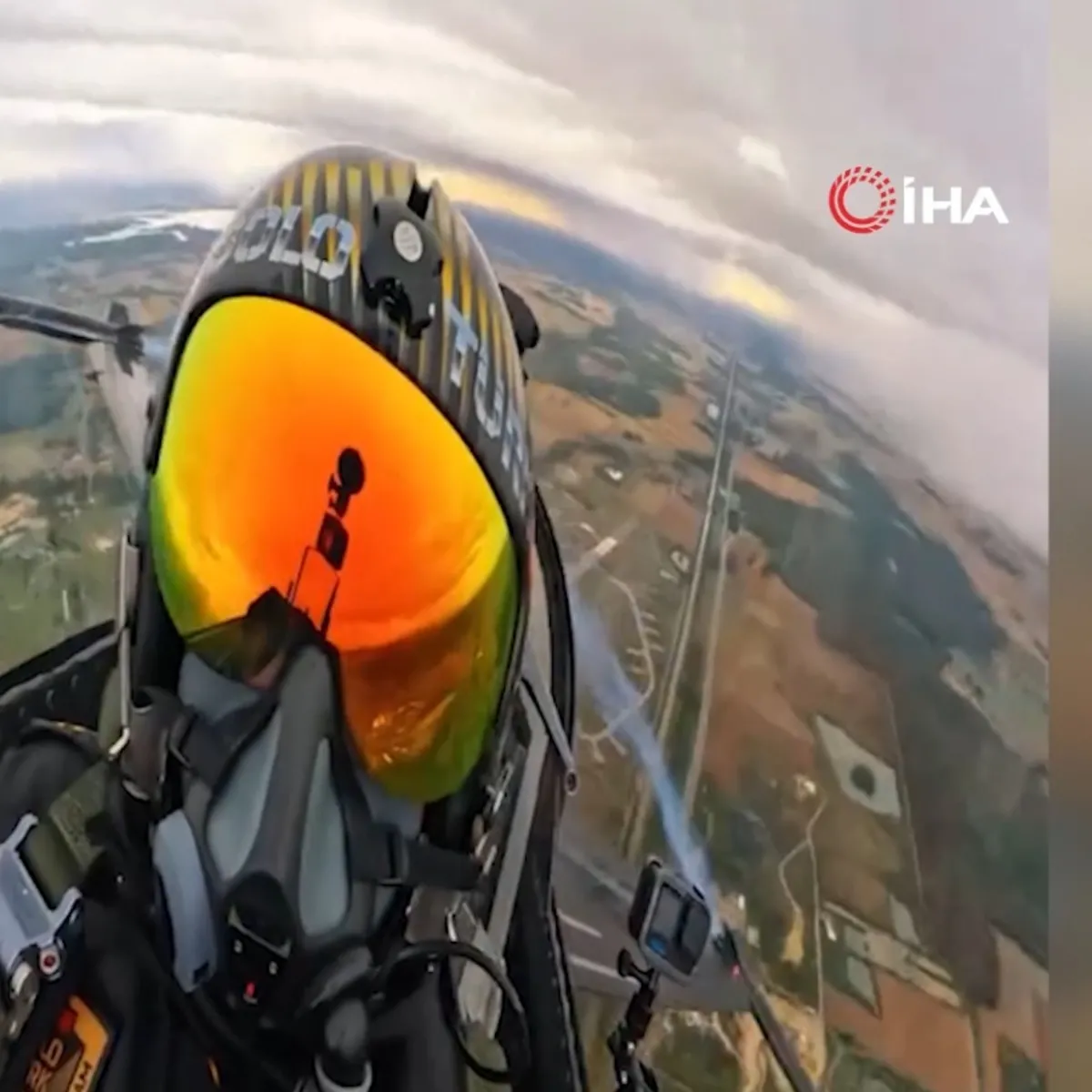 SOLOTÜRK Fransa'da F-16 ile nefes kesti: Göz kamaştıran gösteri