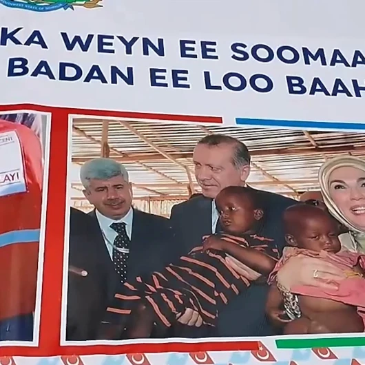 Somali'de Türk Bayrağı Coşkusu: Erdoğan'a Teşekkür Gösterileri