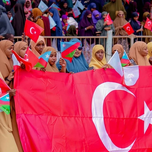 Somali'de Türkiye'ye Teşekkür Gösterileri Düzenlendi