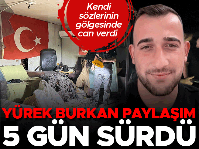 Sosyal Medyada 'Kaza Yapmış Araba Gibiyim' Paylaşan Genç Hayatını Kaybetti
